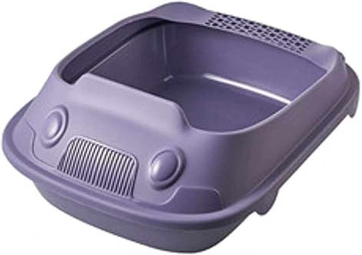 猫用トイレ本体 セミクローズドキャットトイレ ラージオープンキャットリター盆地 多機能猫の巣 トイレこぼれなし 家用