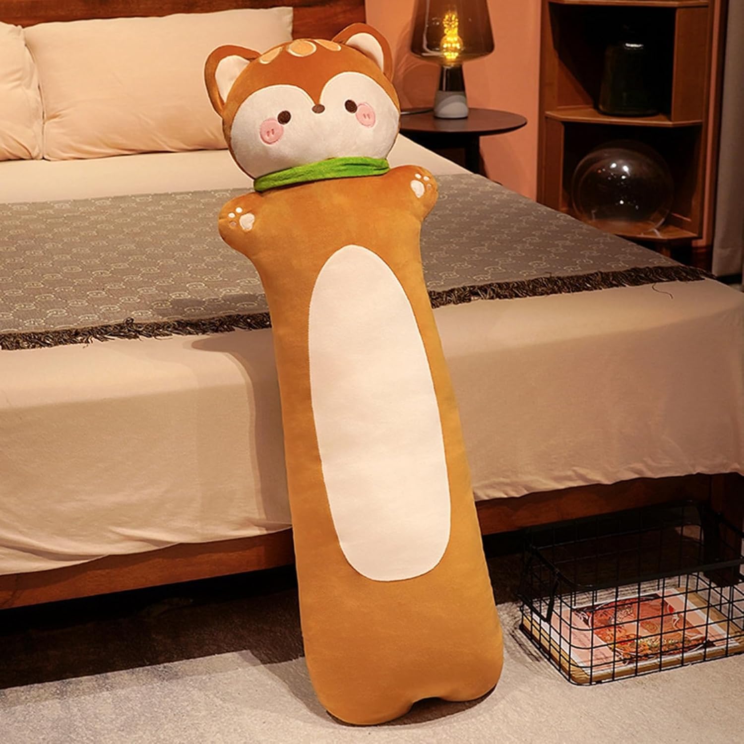 横向き寝 抱き枕 猫 クッション ロングまくら かわいい ボルスター 縫いぐるみ 可愛い ヘタリにくい 疲れ解消 腰当て 寝具 快眠 ベッド ソファー 妊婦 赤ちゃん カバー洗え 部屋飾り 子供用 女