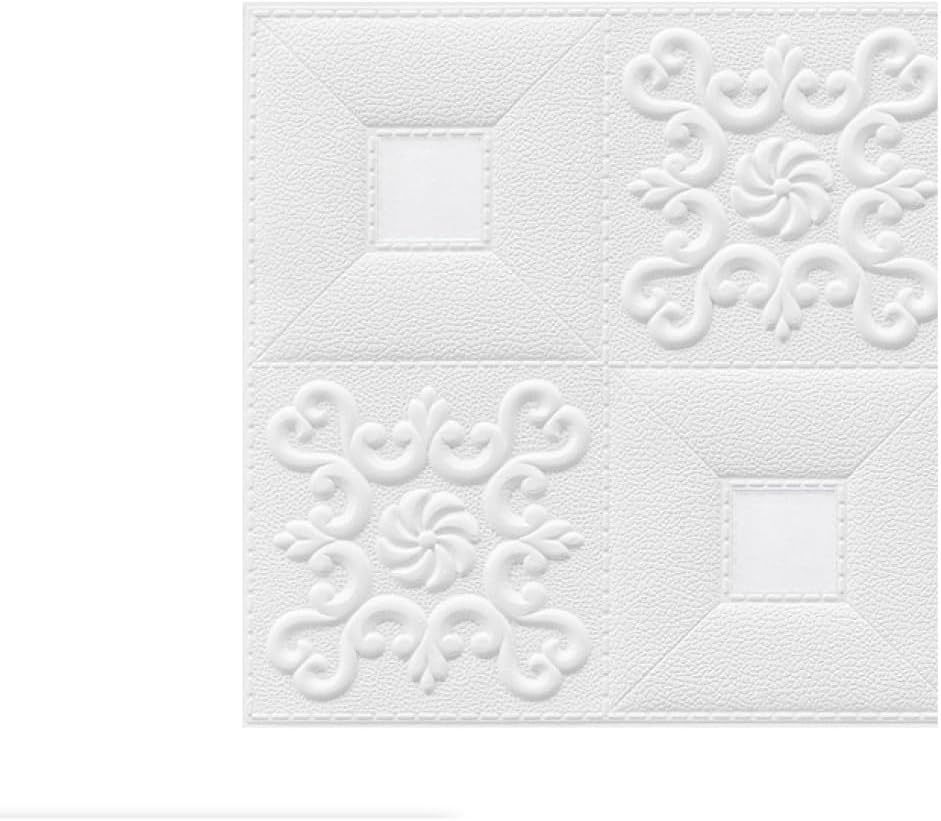 厚手 壁紙 35*38.5cm*50 シール レンガ 立体 3d レンガ クッションシート 壁 diy 張り替え 自分で おしゃれ レトロ はがせる クッション 賃貸 キッチン カラー02 壁紙シート