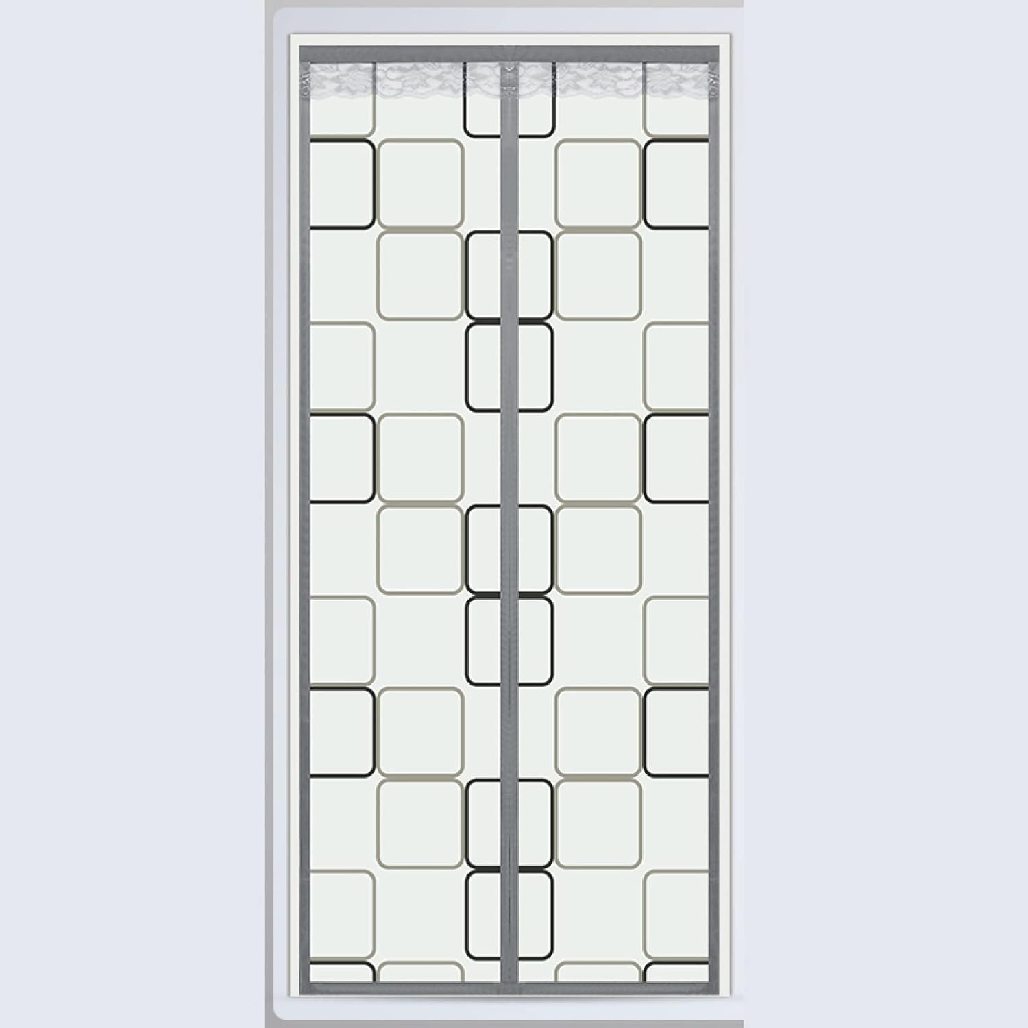 玄関カーテン 80*190 マグネット式 ドアカーテン 防寒カーテン 自動で閉まる 夏冬兼用 省エネ対策 片開きドアに適用 のれん 間仕切りカーテン 静音 マジックテープ付き 簡単取り付け LX 飛沫