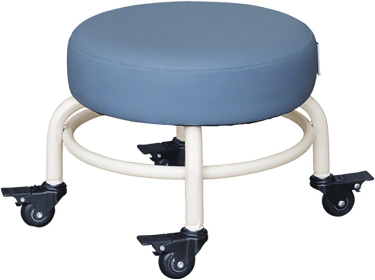 ロース物の具 キャスター付き添い人 360°回転させる輪 丸い・円い居敷き 小型 ミニ長いす 座布団 高手向かい サラドレ女性議長 ビューティーサロンスパチェア ネイルスツール ペディキュア腰掛け 世帯用スイベルチ インテリア・寝具・収納-イス・チェア-座椅子