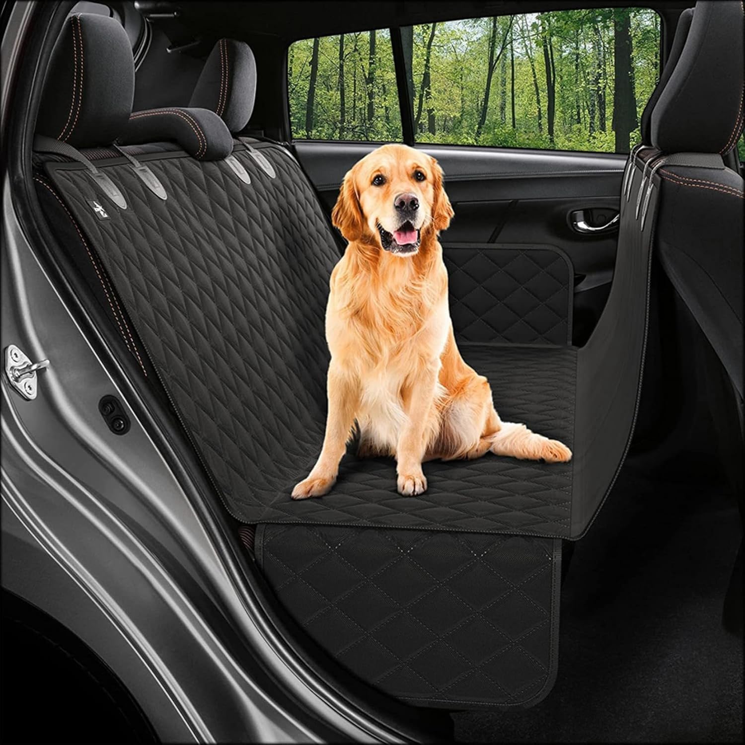 犬用カーシート ペット用 車シート ペット用ドライブシート 車内用ペットシート 超撥水 手触り良い 全ペット対応 耐久 清潔簡単 水洗い可能 頑丈 洗える SUV アウトドア 頑丈 旅行 取り付け簡単|サステナライフ