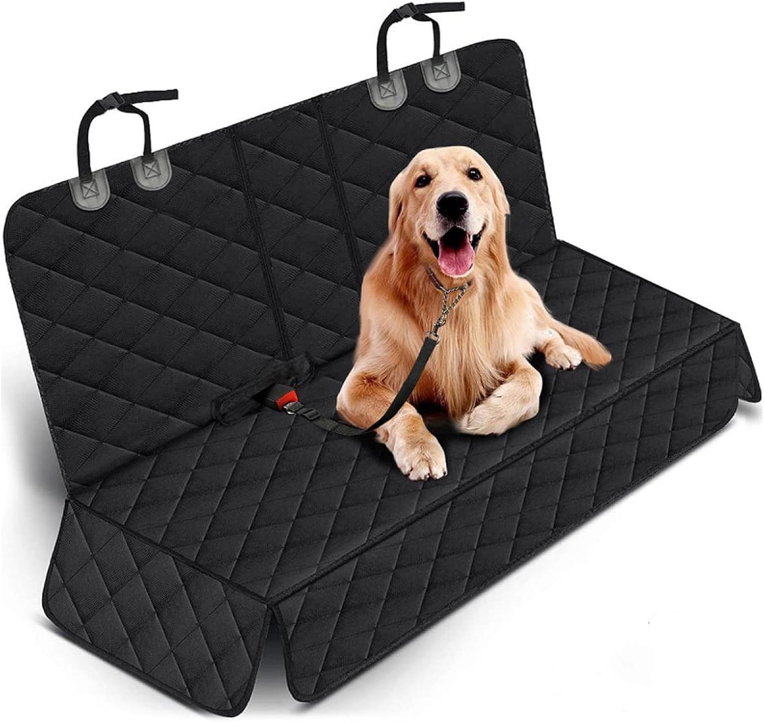 犬用カーシート ペット用 ペットおでかけ用品 ペット用ドライブシート ペット 後部座席 全種犬用 ペットドライブ用品 SUV用 汚れ防止 洗える 換毛期 犬ドライブ トランクマット 犬用リアシート 1