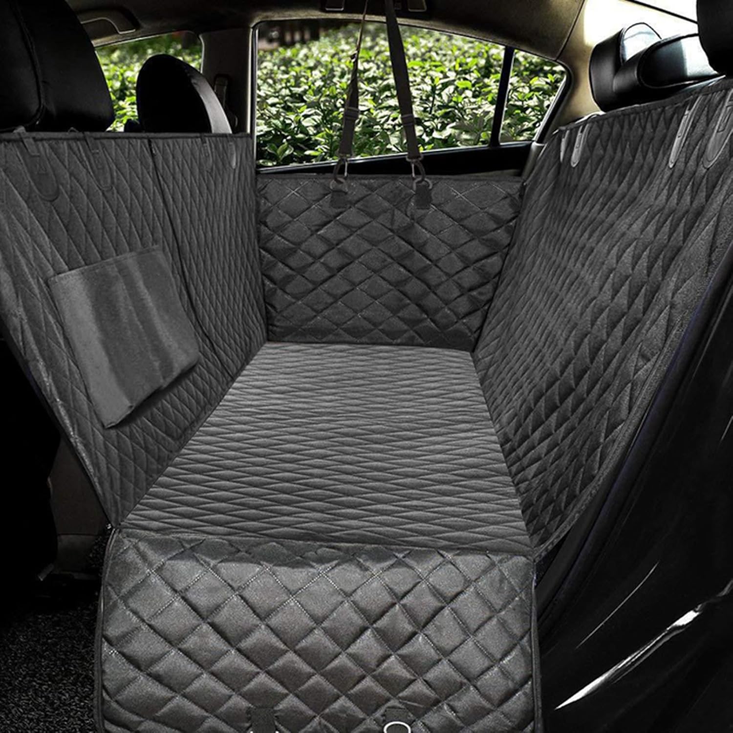 犬用カーシート ペット ラゲッジマット 犬用カーシートカバー 車用ペットシート 全車種 耐久性 清潔簡単 耐用 丈夫 水洗い可能 通気性 丈夫 SUV用 換毛期 犬ドライブ ?外活?犬 車ドア保護