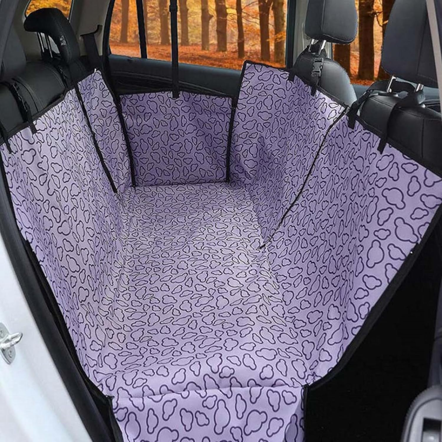 犬用カーシート ペットドライブシート ペット 後部座席 全種犬用 防水ペット SUV 分離設計 超撥水 防水防汚 汚れにくい 洗える ペット安全ベルト アウトドアレジャー トランクマット 有?翼有安全