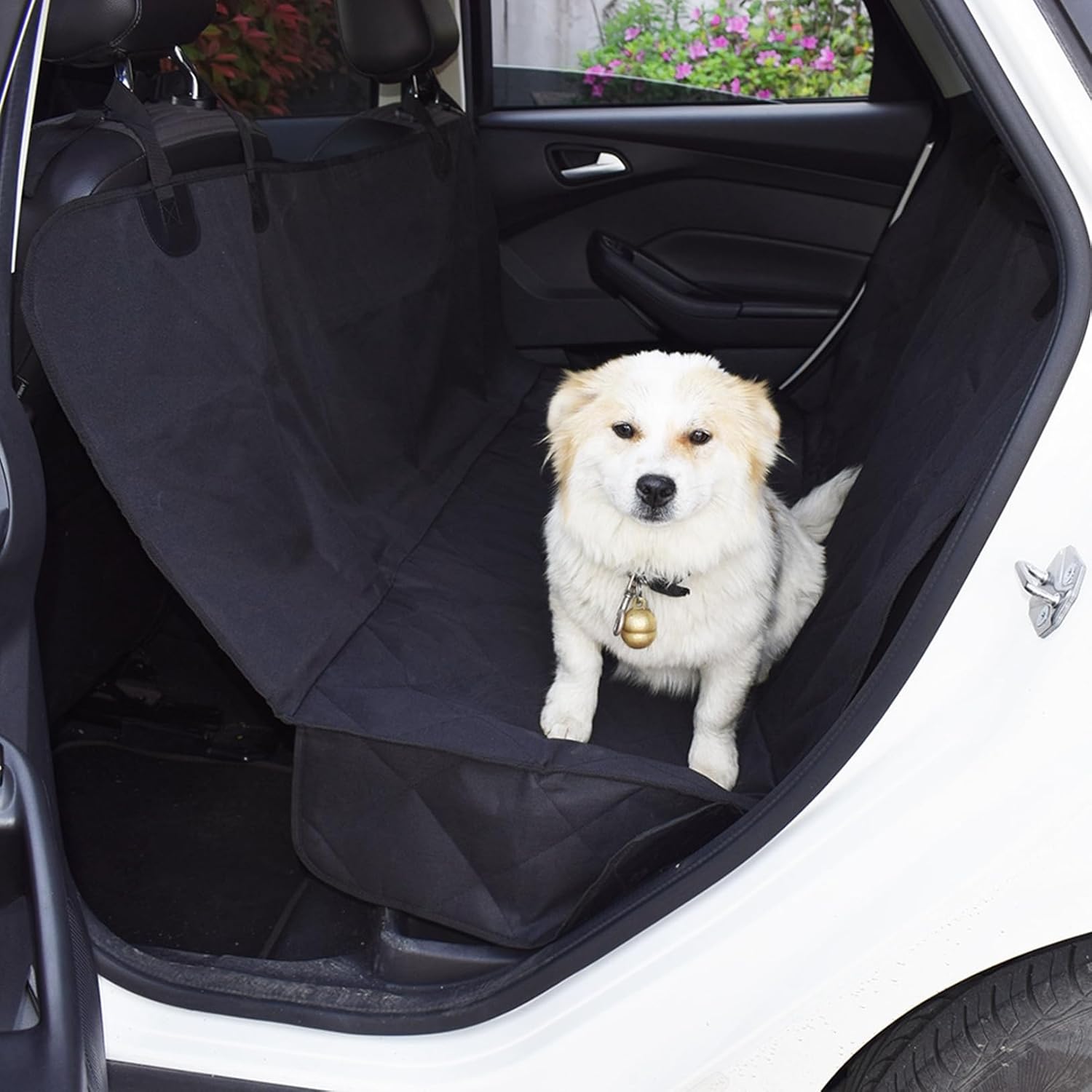 犬用カーシート ペット 防水ペット ペット用ドライブシート 全種犬 後部座席用 車犬カーシート 全車種 耐久 清潔簡単 型崩れしない 頑丈 洗える SUV用 おでかけ 抜け毛 車内をきれいに保つ 15
