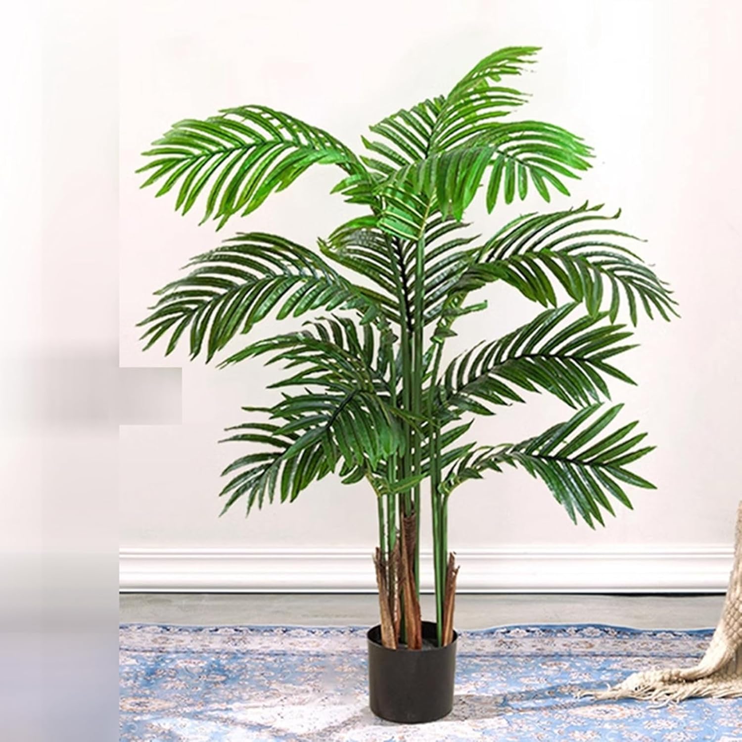 アレカヤシ 人工観葉植物 大型 造花 人工観葉植物 店舗 風景 家庭 室内 裏庭 事務所 フェイクグリーン プレゼント 引っ越し祝い 結婚 父の日 グリーナリーライフ 枯れない 水やり不要 世話いらず