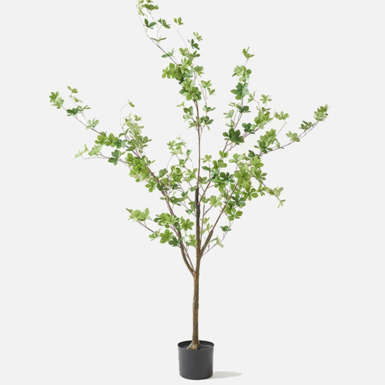 ドウダンツツジ 観葉植物 180cm 150cm フェイクグリーン 大型サイズ 人工 ガジュマル 置き型 枯れないグリーン 鉢植え フェイク植物 空気清浄 枯れない 盆栽植物 店 屋内/屋外装飾 ホー
