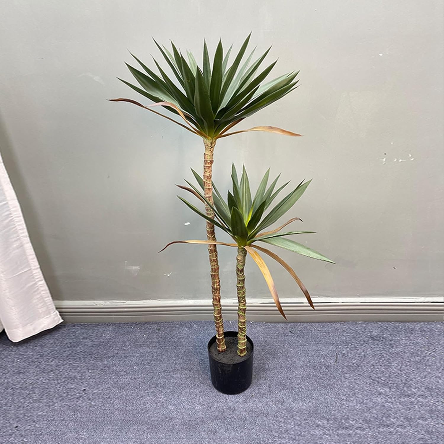人工観葉植物 グラジオラス 大型 造花 人工観葉植物 ガーデン カフェ キッチン トウショウブ ベッドルーム フェイクグリーン 装飾り お祝い デコ用 モダン空間に最適 枯れない 水やり不要 世話いら