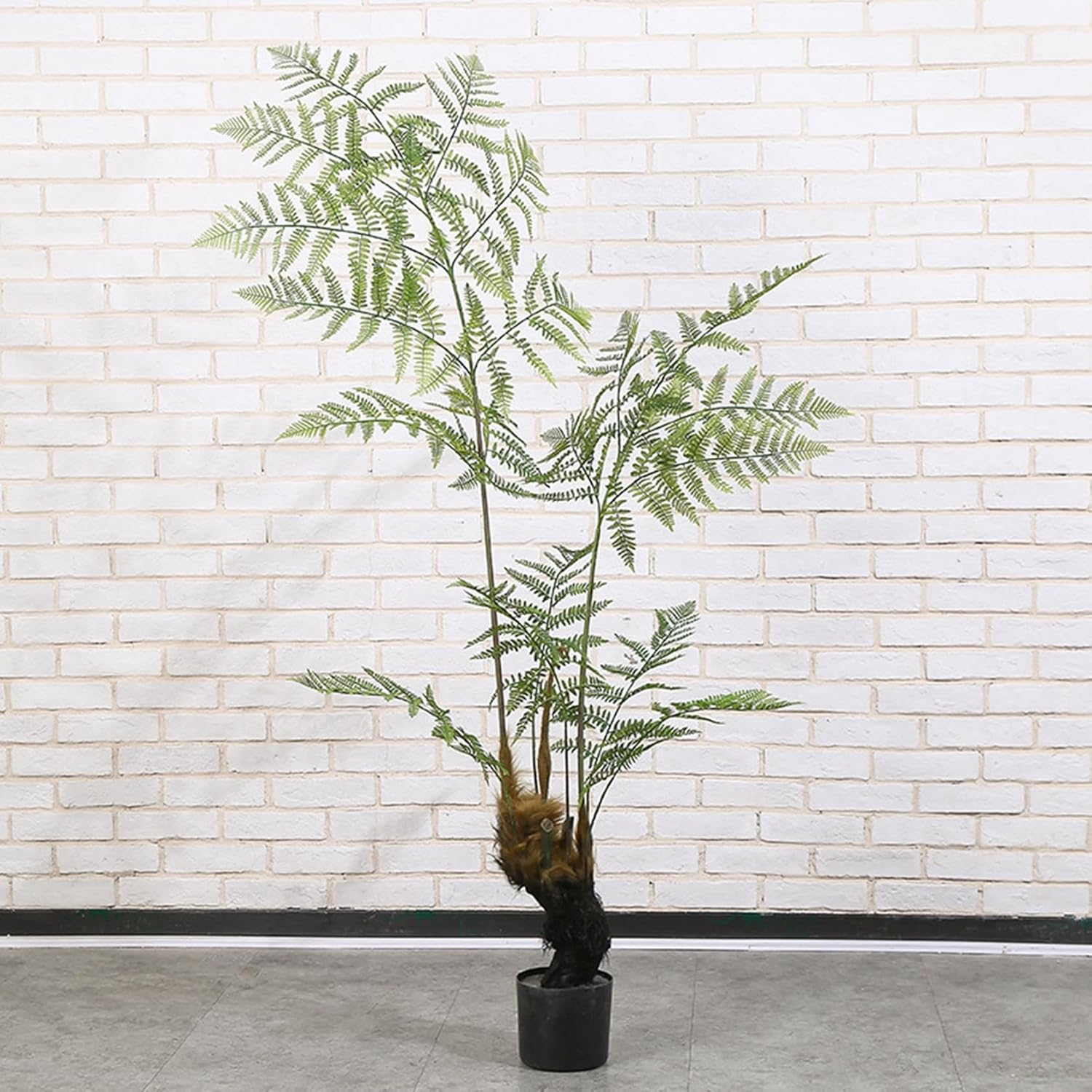 人工観葉植物 シダ フェイクグリーン 観覧植物 造花 屋内 エントランス Dicksonia antarctica 玄関 ホーム 大型 モダン空間に最適 御祝い 開店 お手入れ簡単 害虫が発生しない