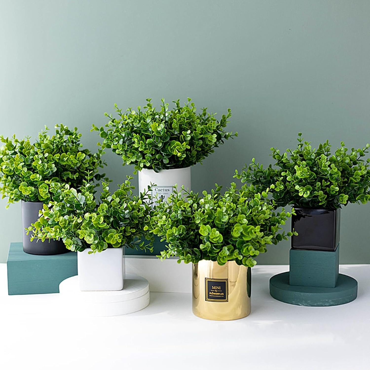 卓上 ミニ 人工観葉植物 大型 造花 人工植物 屋内 エントランス 玄関 ホーム フェイクグリーン プレゼント 引っ越し祝い 結婚 父の日 グリーナリーライフ 枯れない 水やり不要 世話いらず|サステナライフ