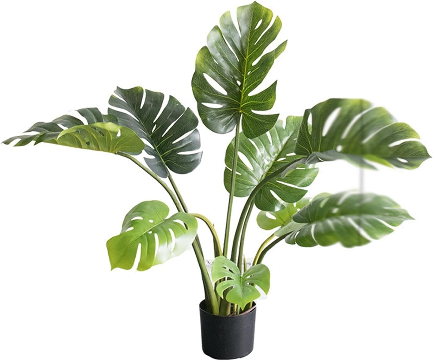 人工観葉植物 結婚 モンステラ フェイクグリーン 観葉植物 造花 インテリア雑貨 ウェディングセンターピース 大型 モダン空間に最適 プレゼント 引っ越し祝い 父の日 お手入れ簡単 害虫が発生しない