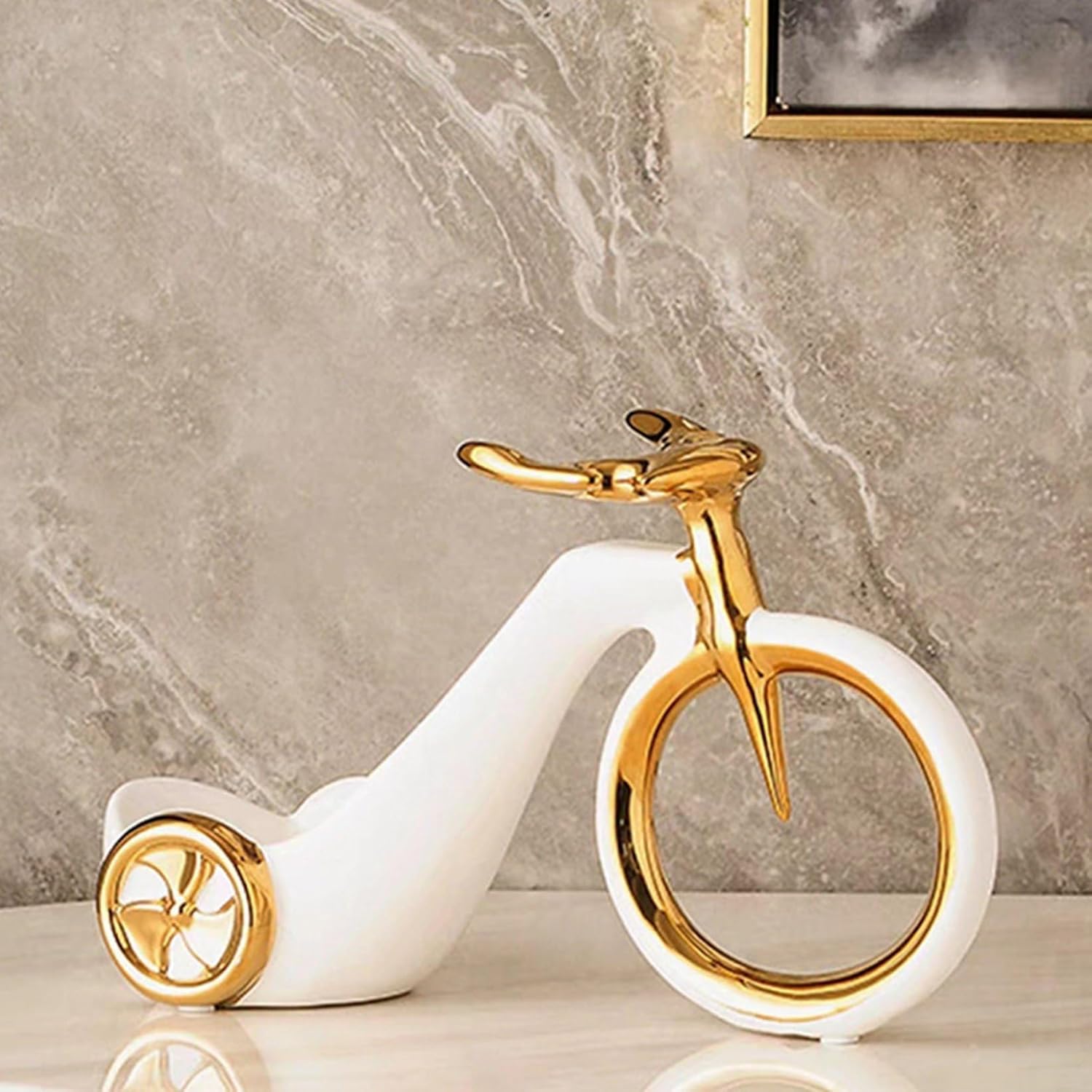 ワイン貯蔵用ワインホルダー 自転車 セラミック ワインラック シングルワインボトルホルダー 可愛い おしゃれ シンプル ワインディスプレイホルダ ワインキャビネット ワインスタンド 家飾り 雰囲気アッ｜サステナライフ