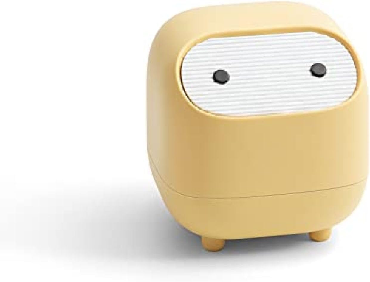 卓上ゴミ箱 ゴミ箱容量 4l ミニゴミ箱 超かわいい デスクトップゴミ箱 おしゃれ 収納グッズ ごみ箱 リビングルーム トイレ 寝室 オフィス用 ふた付き プラスチック 車載に適用収納ボックス オフィ