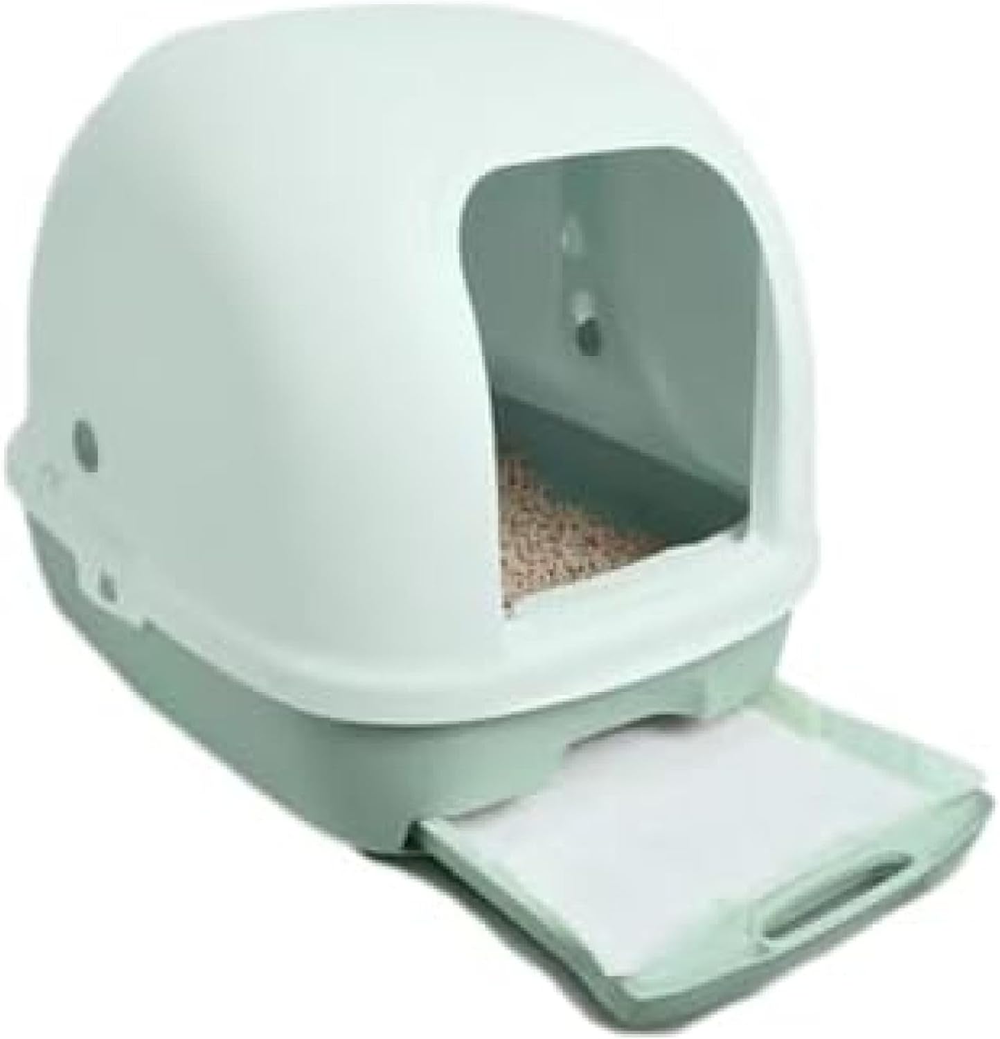 猫用 本体仕掛ける 41*54*43 ボンネット付き添い人 デオトイレ 猫用 本体仕掛ける ボンネット付き添い人 猫 室内用便器 盛りだくさん押しかぶせる 飛び散り押しとどめる 本体 猫砂 脱臭 本体のみ お取りつくろう 掃き出す もの堅い 猫 室内用便器 飛び散り防