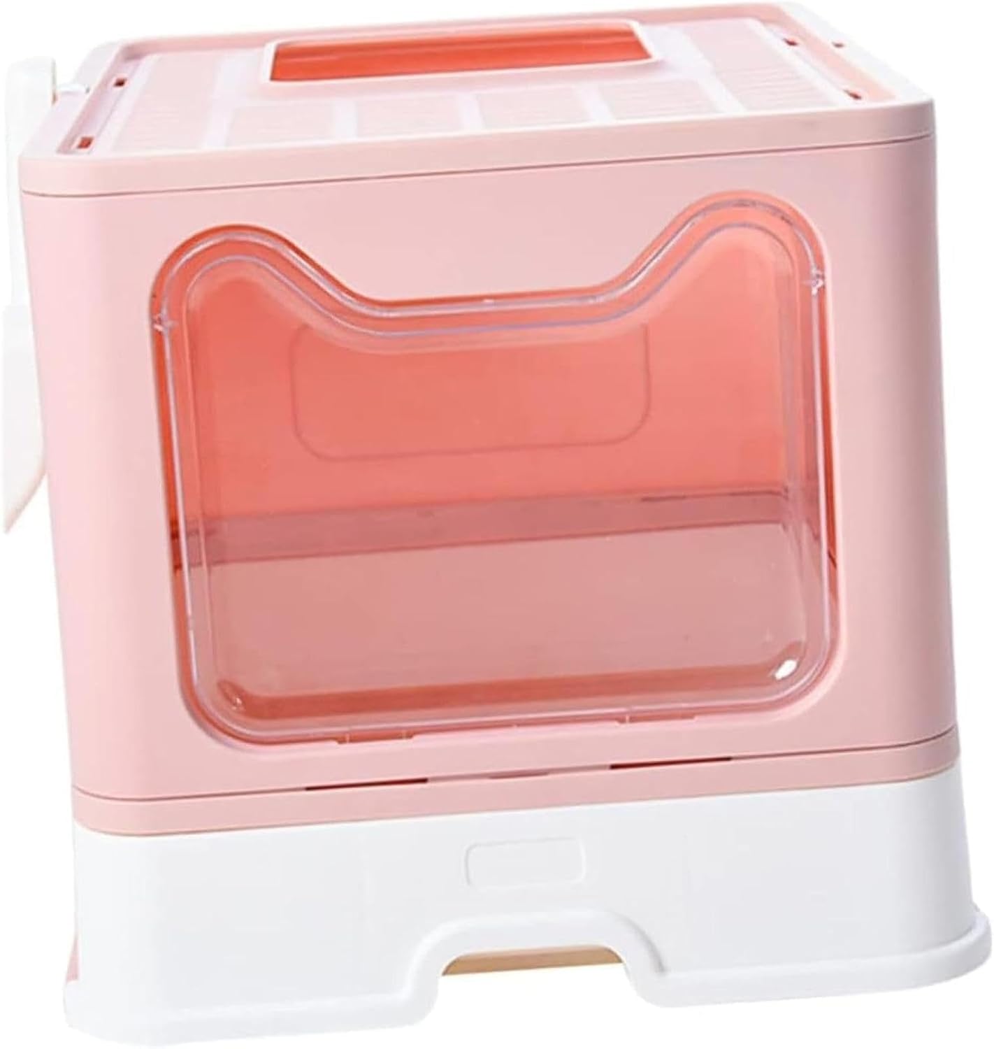 猫トイレ ねこ用トイレボックス トレーニング 子猫 ベッドパン ペット クリーン サンド 折りたたみ式 トイレ 猫 犬 トイレ アンチスプラッシュ トイレ パン アンチ 51x41x38cm 屋内/屋｜サステナライフ