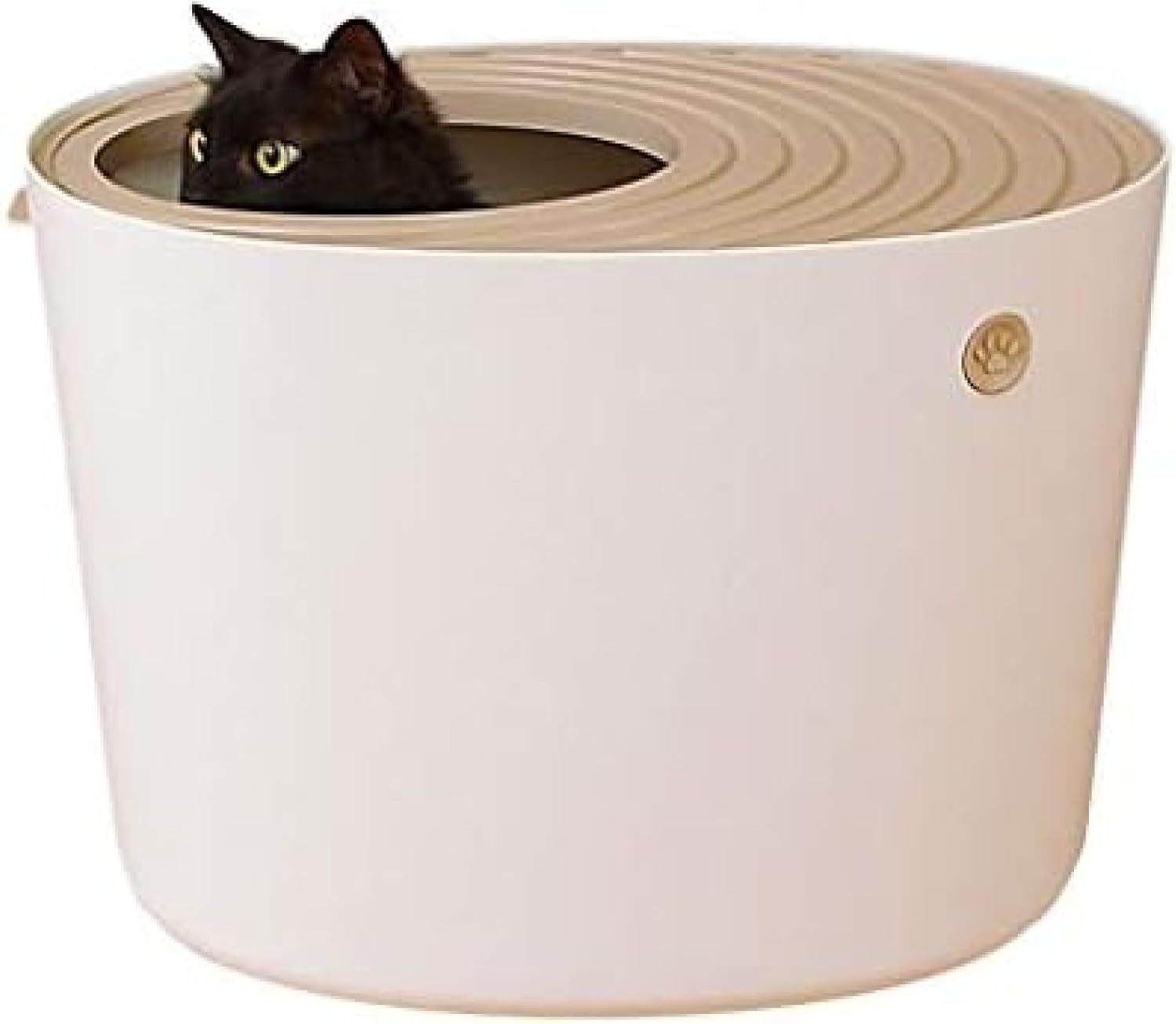 がら明き宇宙カプセル猫室内用便器流域面積猫室内用便器物のみごとにに半密閉型はね押しとどめる猫糞室内用便器猫一揃いの道具仕かける トレー・トイレ容器-ペット・ペットグッズ