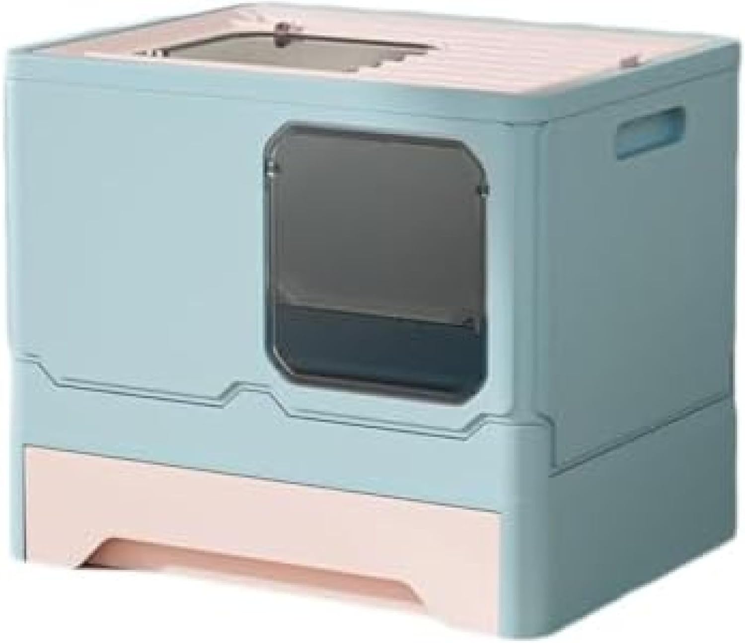 猫 猫用 トイレ カバー トイレ容器 トイレ本体 猫トイレ ネコトイレ 45*35*38 トイレボックス ペットトイレ トイレタリー 組み立て 組立 ねこ ネコ 大型 大容量 大きめ スコップ付き 猫｜サステナライフ 10,681円
