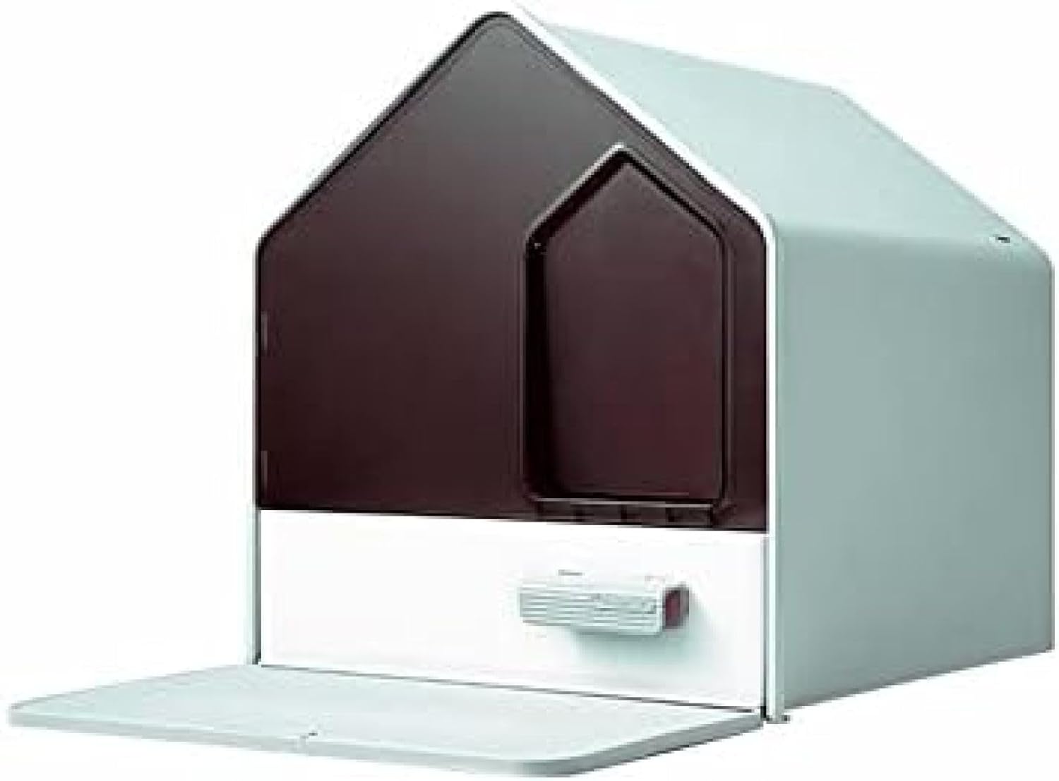 密閉型 猫用トイレ ドア 砂落としプレート ペットトイレ ネコトイレ 北欧風ハウスタイプ｜サステナライフ 27,677円