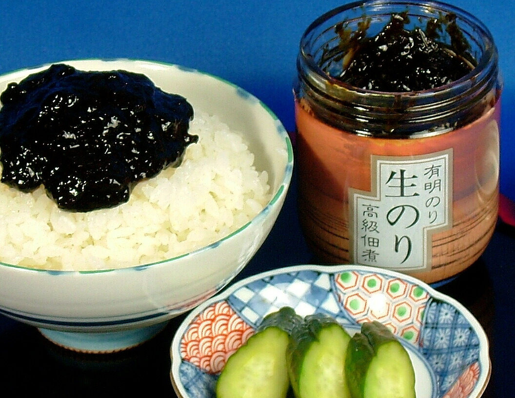 【楽天市場】九州有明海の海苔漁師の奥さん達の手作り!有明海産 生のり 高級海苔佃煮:サスヨのり