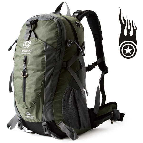 楽天市場 Pentagram 35l リュックサック 8色 ザック バックパック デイパック 自転車 バイク 登山 ハイキング サイクリング トレーニング 大型 軽量 撥水 防水 マルチ スポーツバッグ マウンテンリュック メンズ レディース Satex サテックス