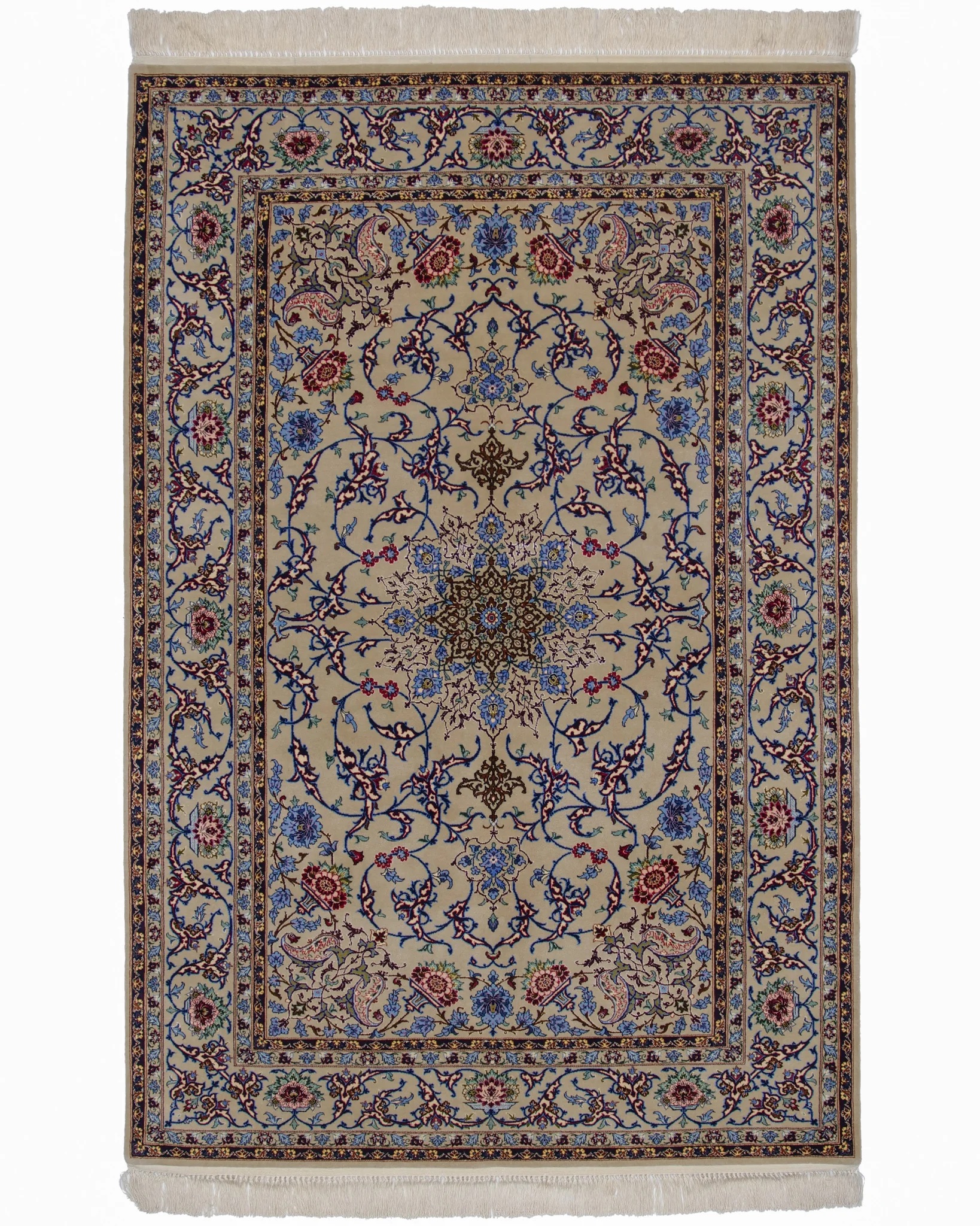 楽天市場】ペルシャ絨毯 ナイン 約30cm x 30cm 座布団サイズ ハート