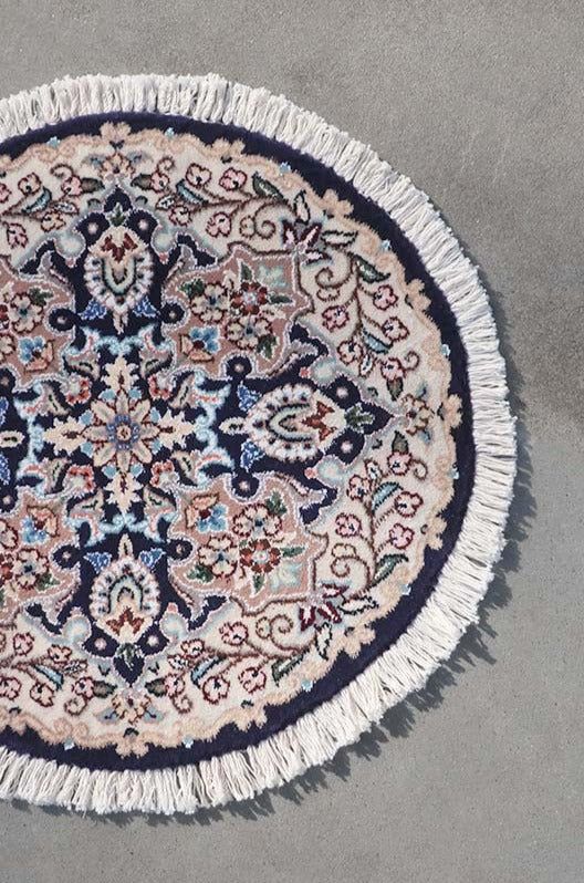 楽天市場】ペルシャ絨毯 ナイン 約30cm x 30cm 座布団サイズ ハート