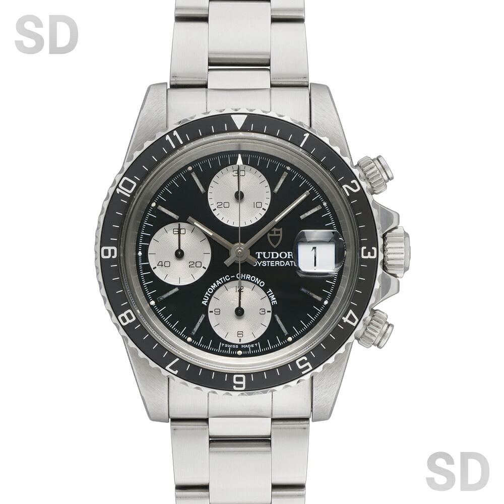 【無金利60回ローン】TUDOR チューダー クロノタイム 79170 ブラック メンズ 【中古】