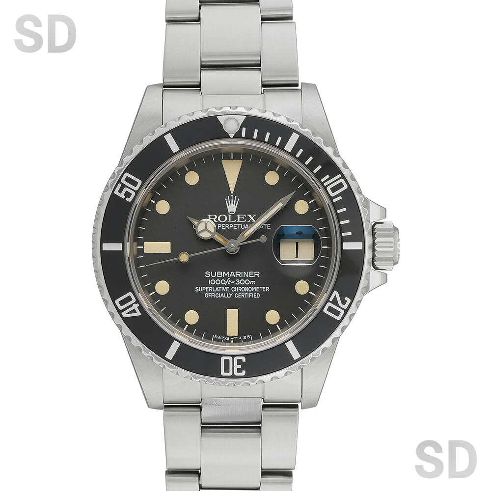 【無金利60回ローン】ROLEX ロレックス サブマリーナー 16800 ブラック メンズ 【ヴィンテージ・アンティーク】
