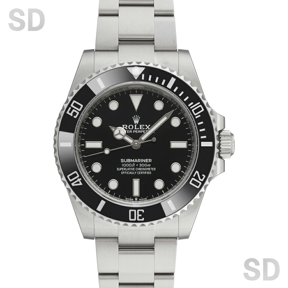 【無金利60回ローン】ROLEX ロレックス サブマリーナー 124060 ブラック メンズ 【中古】
