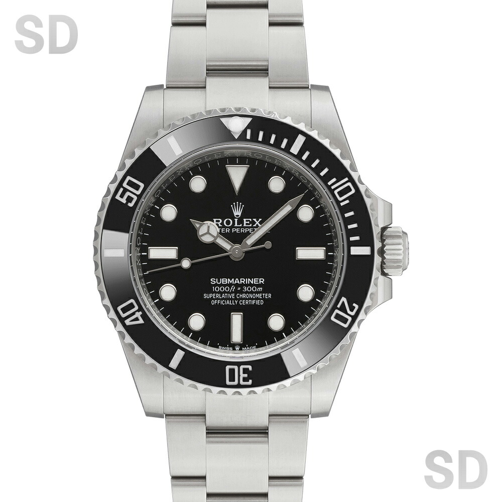 【無金利60回ローン】ROLEX ロレックス サブマリーナー 124060 ブラック メンズ 【中古】