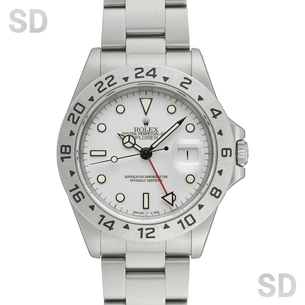 【無金利60回ローン】ROLEX ロレックス エクスプローラーII 16570 ホワイト メンズ 【中古】｜ロレックス専門店サテンドール
