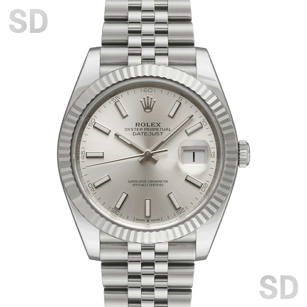 【無金利60回ローン】ROLEX ロレックス デイトジャスト41 126334 シルバー メンズ 【中古】｜ロレックス専門店サテンドール