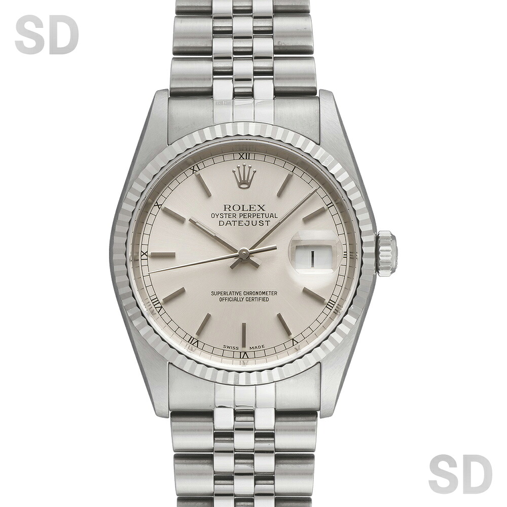 【無金利60回ローン】ROLEX ロレックス デイトジャスト 16234 シルバー メンズ 【中古】｜ロレックス専門店サテンドール