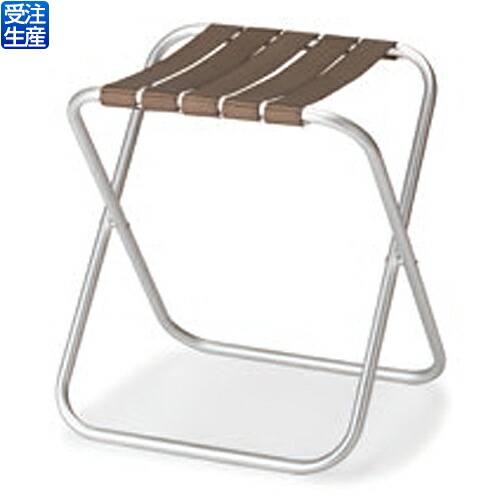 未使用】 サイドテーブル バゲージラック 折り畳み式 N-7746☆パール