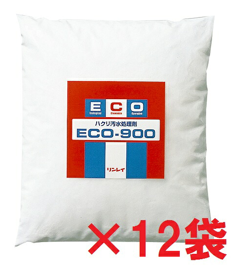 【送料無料】リンレイ　ECO-900　780g　12袋セット｜サティウェル店