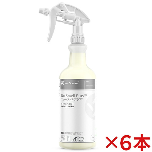 【送料無料】 ミッケル化学 Nu-Smell Plus (ニュー・スメルプラス) 800ml 6本セット