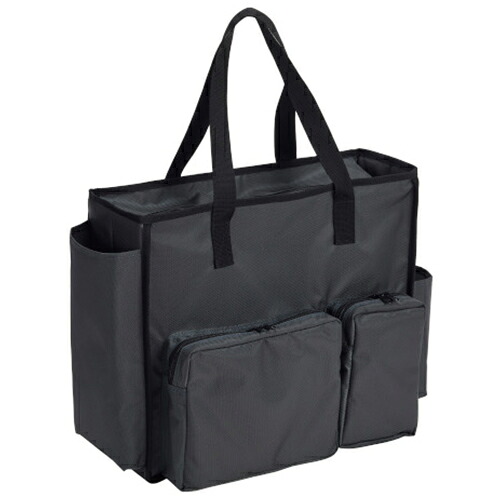 【貨物輸送無料】【法人専用】テラモト BMトートバッグ HAIKURO DS-233-203-0 日用品雑貨・文房具・手芸-掃除用品