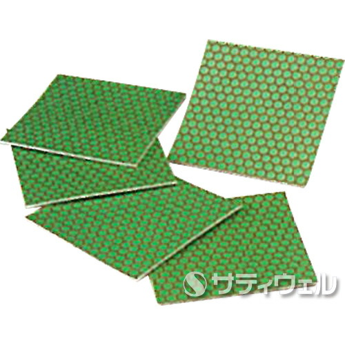 【送料無料】 日本ケミカル工業　 トイレコートシステム　 研磨シート (ハードタイプ)　　 100×100mm　 5枚セット