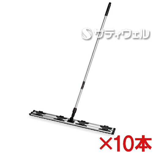 【貨物輸送無料】テラモト 点火装置モップ(軽銀柄) 90珊 CL-352-690-0 10本書き割り