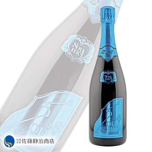 【期間中ポイント5倍 04/04 20:00～04/10 01:59】シャンパーニュ ソウメイ ブリュットナチュール ブルー 750ml ＜正規品＞