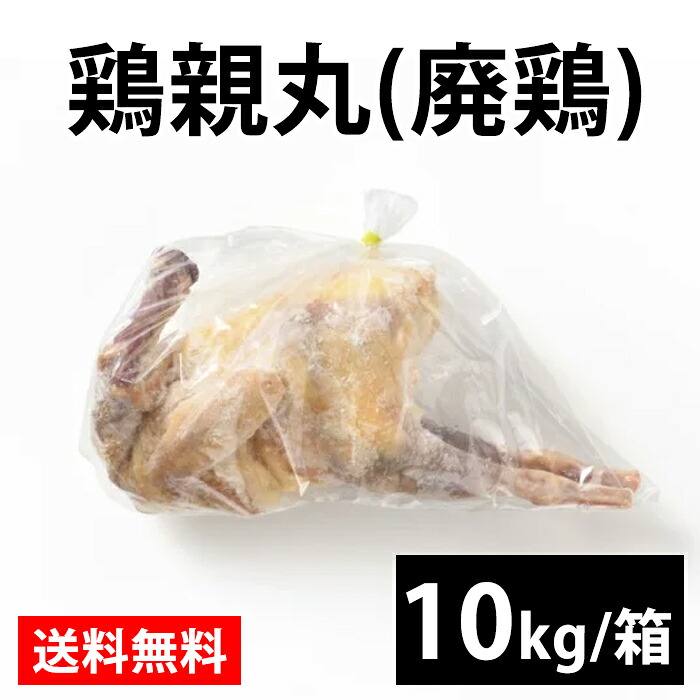 【マラソン特別価格 8,900円&rarr;8,010円】 国産 【鶏親丸 (廃鶏)】10羽入ｘ1箱 冷凍 鶏肉 鶏 お取り寄せ｜佐藤食肉ミートセンター