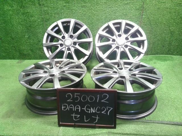 楽天市場】おっ 日産 オーテック 15インチ アルミホイール 4本 中古