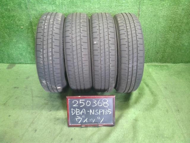 【中古】14インチ 夏 ノーマルタイヤ 165/70R14 4本 ブリヂストン 23年製 自社品番250368
