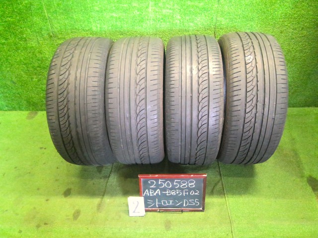 【中古】17インチ 夏 ノーマルタイヤ 225/50R17 4本 ナンカン 21年製 自社品番250588