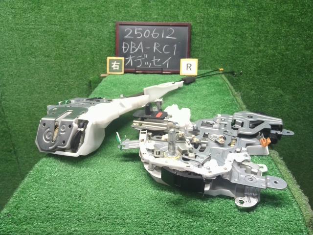 【中古】オデッセイ DBA-RC1 右 リア スライド ドアロックソレノイド 35256-T5A-T01 72610-T6A-J01 自社品番250612 NH731P
