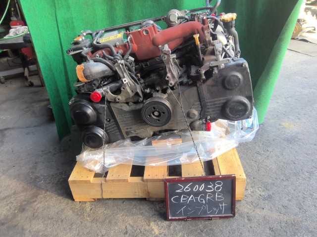 【中古】ジャンク、OH前提品　インプレッサ CBA-GRB エンジンＡＳＳＹ 10100BR850 自社品番260038 51E