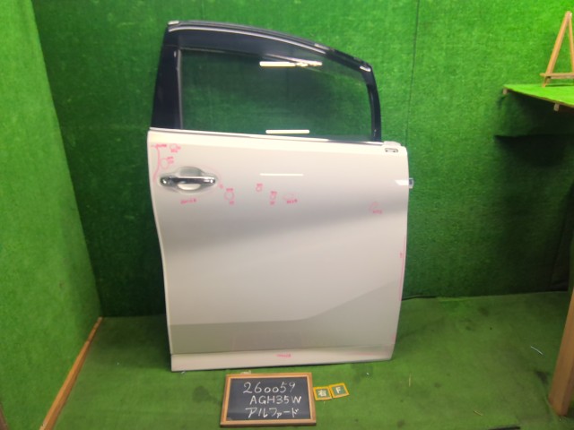 【中古】アルファード DBA-AGH35W 右 フロント ドアＡＳＳＹ 67001-58050 自社品番260059 086