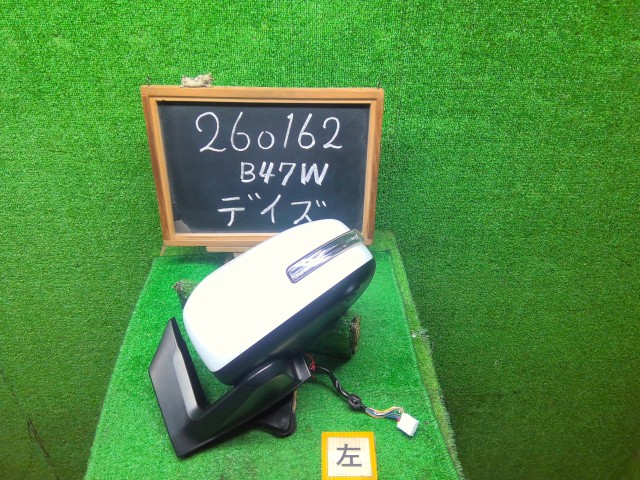 【中古】デイズ 5AA-B47W 左サイドミラー 96302-7MD9D 自社品番260162 QBB