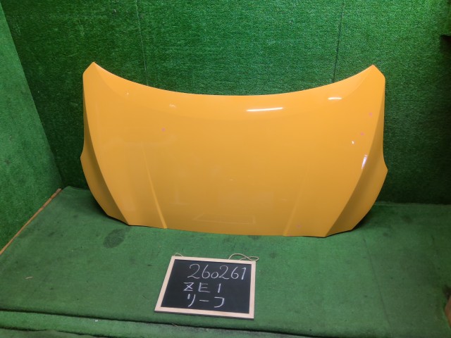 【中古】リーフ ZAA-ZE1 ボンネットフード F510M-5SKMA 自社品番260261 XBL｜くるまの110ばん